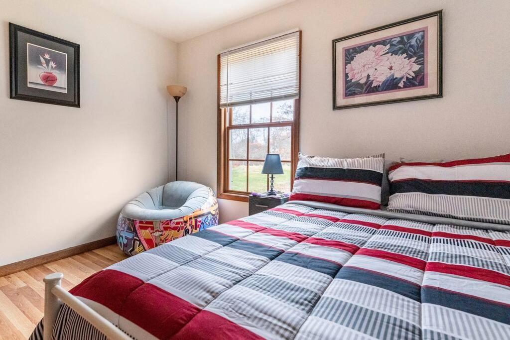Cheerful Pocono Home Away From Home Albrightsville Bagian luar foto