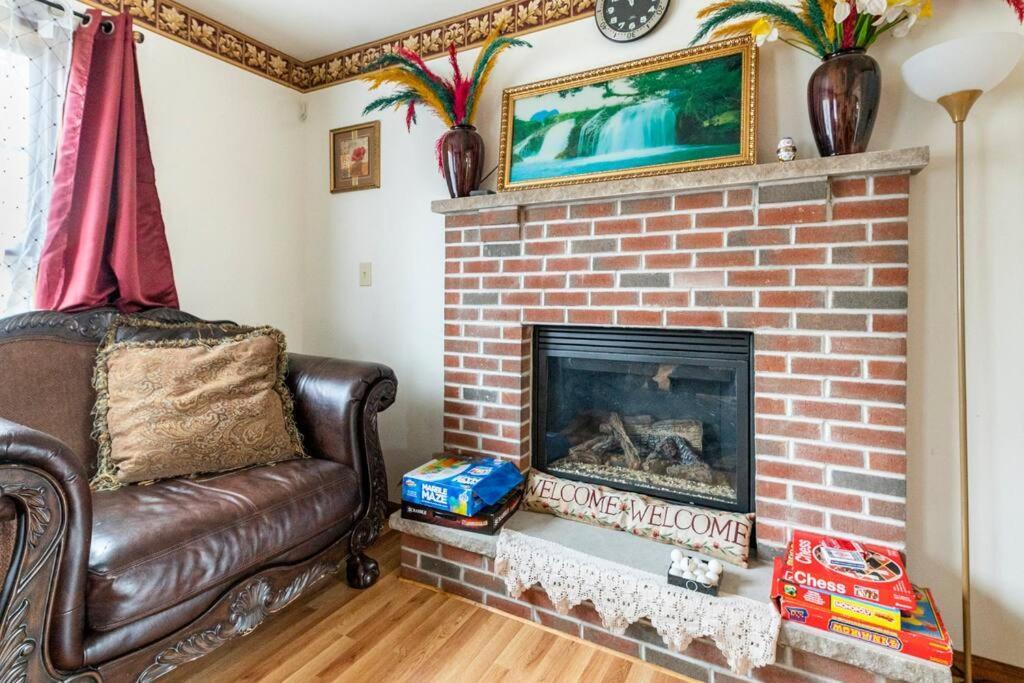Cheerful Pocono Home Away From Home Albrightsville Bagian luar foto