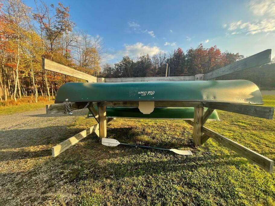 Cheerful Pocono Home Away From Home Albrightsville Bagian luar foto